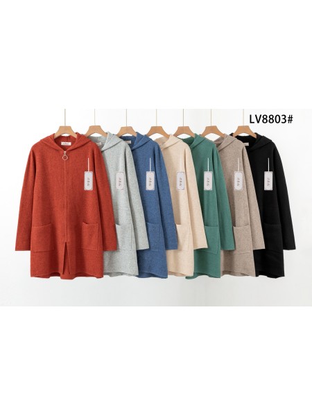 Swetry damskie ,size m-2xl, paczka 8szt,mix kolor