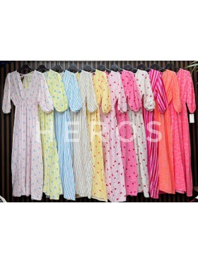 Sukienki damskie wloskie, Size uni ,paczka 6szt,mix kolor