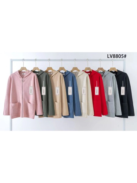 Swetry damskie ,size m-2xl, paczka 8szt,mix kolor