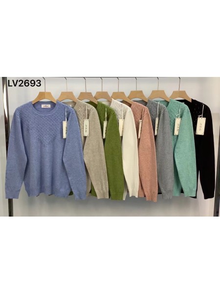 Swetry damskie ,size m-xl, paczka 8szt,mix kolor