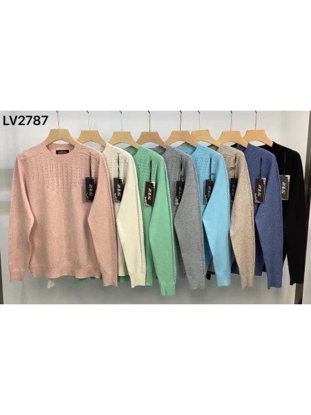 Swetry damskie ,size m-xl, paczka 8szt,mix kolor