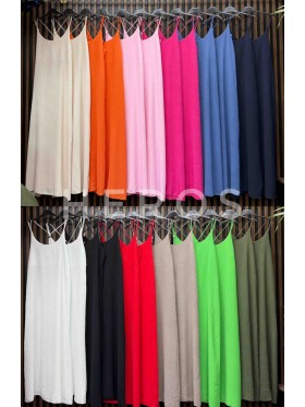 Sukienki damskie wloskie, Size uni ,paczka 6szt,mix kolor