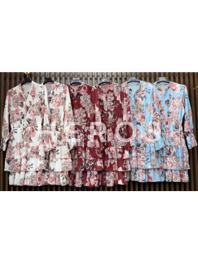 Sukienki damskie wloskie, Size uni ,paczka 6szt,mix kolor