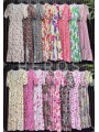 Sukienki damskie wloskie, Size uni ,paczka 6szt,mix kolor
