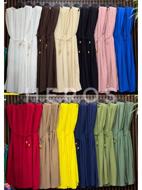 Sukienki damskie wloskie, Size uni ,paczka 6szt,mix kolor