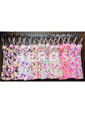 Sukienki damskie wloskie, Size uni ,paczka 6szt,mix kolor
