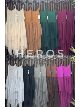 Sukienki damskie wloskie, Size uni ,paczka 6szt,mix kolor