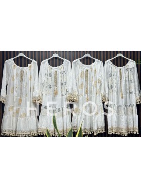 Sukienki damskie wloskie, Size uni ,paczka 6szt,mix kolor