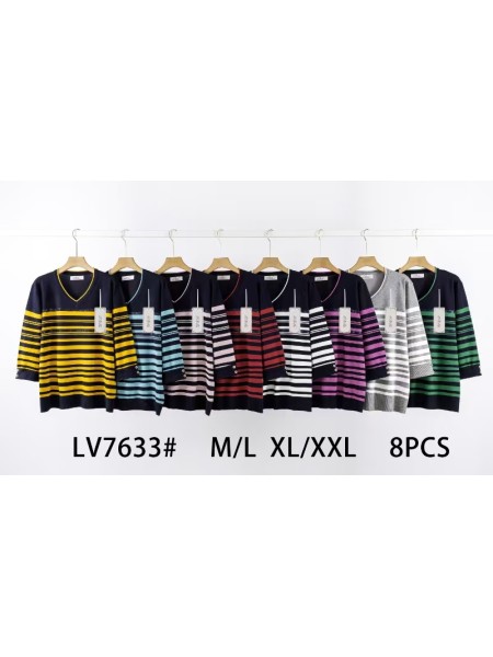 Swetry damskie ,size m-2xl, paczka 8szt,mix kolor
