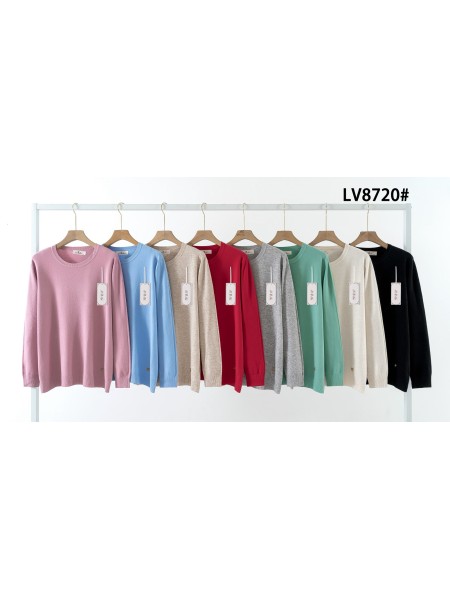 Swetry damskie ,size m-xl, paczka 8szt,mix kolor