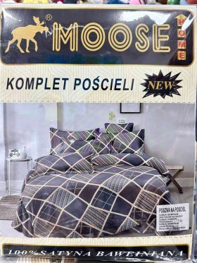 Komplet pościeli 100% satyna - bawełna 4 Częściowy Rozmiar : 160/200cm