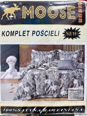 Komplet pościeli 100% satyna - bawełna 4 Częściowy Rozmiar : 160/200cm