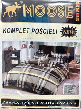 Komplet pościeli 100% satyna - bawełna 4 Częściowy Rozmiar : 160/200cm