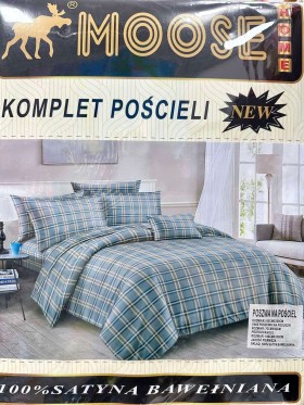 Komplet pościeli 100% satyna - bawełna 4 Częściowy Rozmiar : 160/200cm