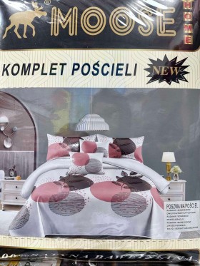 Komplet pościeli 100% satyna - bawełna 4 Częściowy Rozmiar : 180/220cm