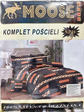 Komplet pościeli 100% satyna - bawełna 4 Częściowy Rozmiar : 180/220cm