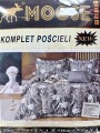 Komplet pościeli 100% satyna - bawełna 4 Częściowy Rozmiar : 200/220cm