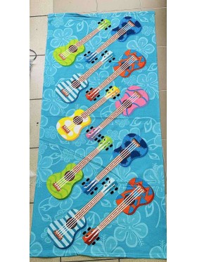 Ręczniki plażowy w rozmiarze 80/150cm,paczka 12 szt mix kolor