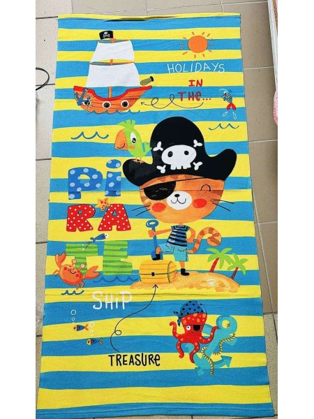 Ręczniki plażowy w rozmiarze 80/150cm,paczka 12 szt mix kolor