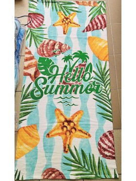 Ręczniki plażowy w rozmiarze 80/150cm,paczka 12 szt mix kolor