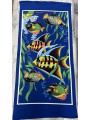 Ręczniki plażowy w rozmiarze 80/150cm,paczka 12 szt mix kolor