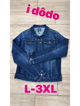 Kurtki Jeansowe damskie ,size l-3xl paczka 12szt,