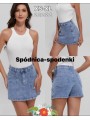 Spódnica krótka jeansowa damska ,size xs-xl, paczka 10szt,