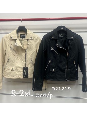 Kurtki skórzane damskie ,size s-2xl, paczka 5szt,1 kolor