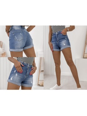 Spodenki jeansowe damskie  ,size 34-42, paczka 10szt,