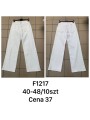 Jeansy damskie ,size 40-48, paczka 10szt,