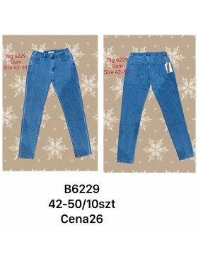 Jeansy damskie ,size 42-50, paczka 10szt,
