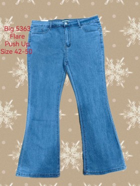 Jeansy damskie ,size 42-50, paczka 10szt,