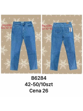 Jeansy damskie ,size 42-50, paczka 10szt,