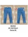 Jeansy damskie ,size 42-50, paczka 10szt,