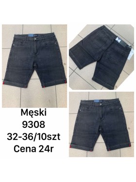 Spodenki jeansowe meskie  ,size 32-36, paczka 10szt,