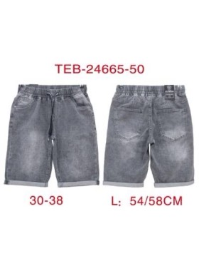 Spodenki jeansowe meskie  ,size 30-38, paczka 10szt,