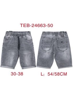 Spodenki jeansowe meskie  ,size 30-38, paczka 10szt,