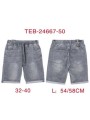 Spodenki jeansowe meskie  ,size 32-40, paczka 10szt,