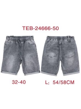 Spodenki jeansowe meskie  ,size 32-40, paczka 10szt,