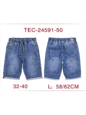 Spodenki jeansowe meskie  ,size 32-40, paczka 10szt,