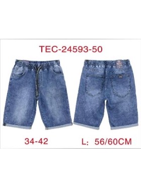 Spodenki jeansowe meskie  ,size 34-42, paczka 10szt,