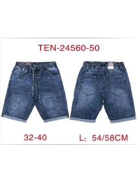 Spodenki jeansowe meskie  ,size 32-40, paczka 10szt,
