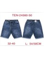 Spodenki jeansowe meskie  ,size 32-40, paczka 10szt,