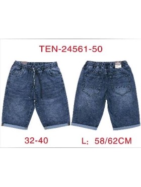 Spodenki jeansowe meskie  ,size 32-40, paczka 10szt,