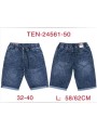 Spodenki jeansowe meskie  ,size 32-40, paczka 10szt,