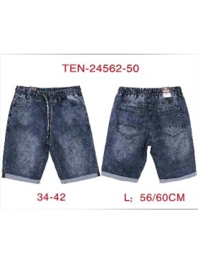 Spodenki jeansowe meskie  ,size 34-42, paczka 10szt,