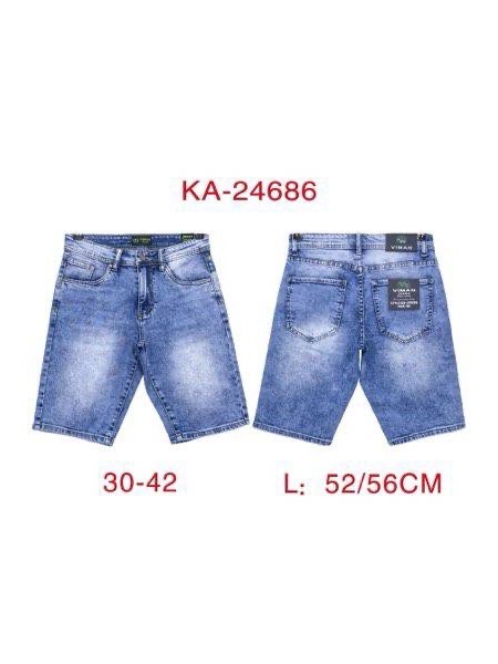 Spodenki jeansowe meskie  ,size 30-42, paczka 10szt,