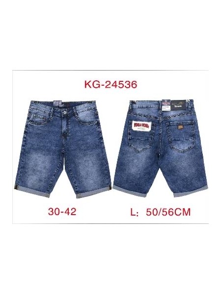 Spodenki jeansowe meskie  ,size 30-42, paczka 10szt,