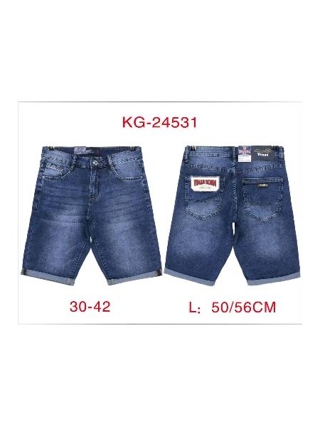 Spodenki jeansowe meskie  ,size 30-42, paczka 10szt,