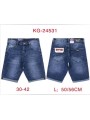Spodenki jeansowe meskie  ,size 30-42, paczka 10szt,